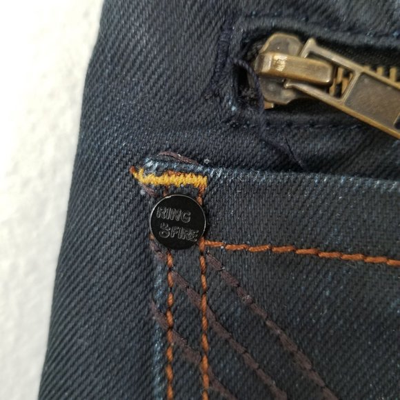 ROF Ring of Fire Slim Straight Men's Jeans Size 34X34 - Picture 7 of 13